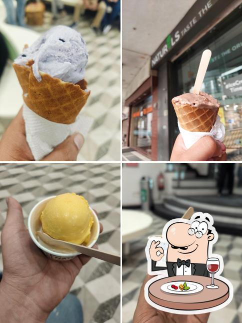 Food at Naturals Ice Cream