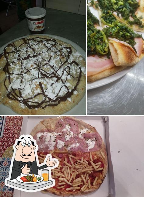 Platti al Speedy Pizza Pizza D'Asporto