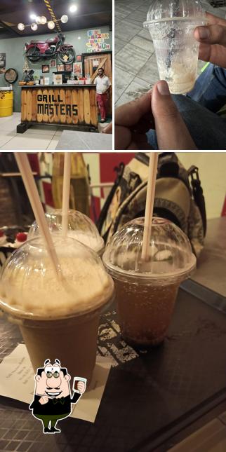 Enjoy a beverage at Grill Masters Rania