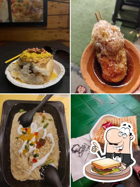 Grilled cheese sandwich at Waah! Mumbai