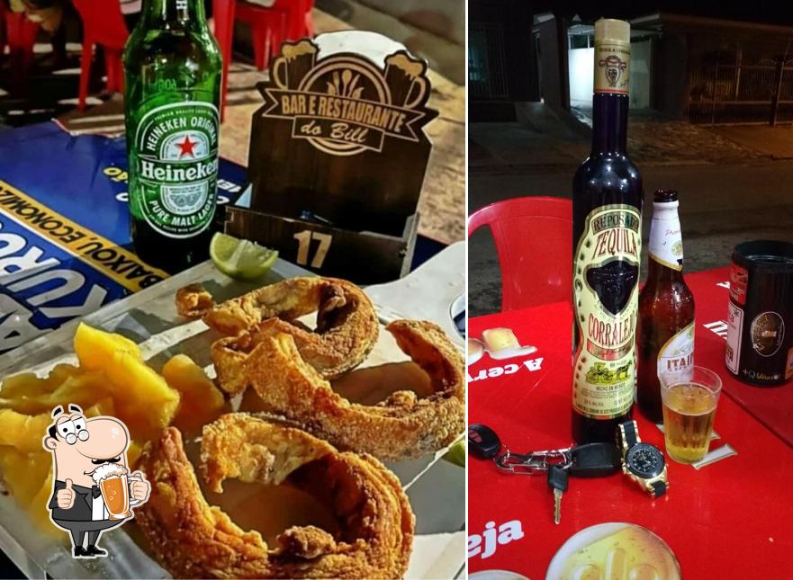 Bar Do BiLL offerece uma gama de cervejas