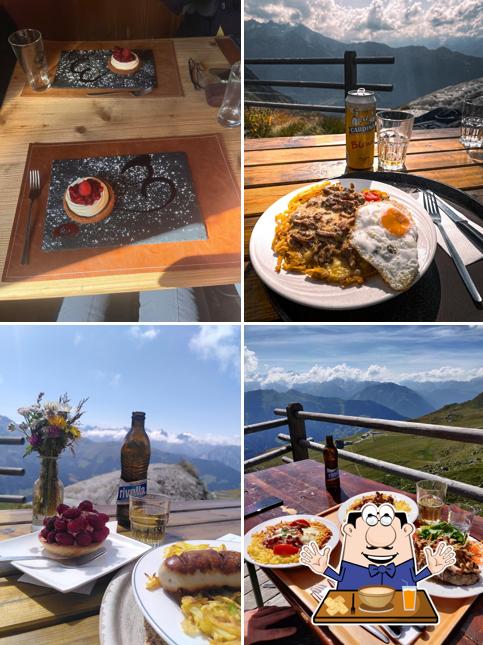 Creme brulee al Cabane Mont Fort