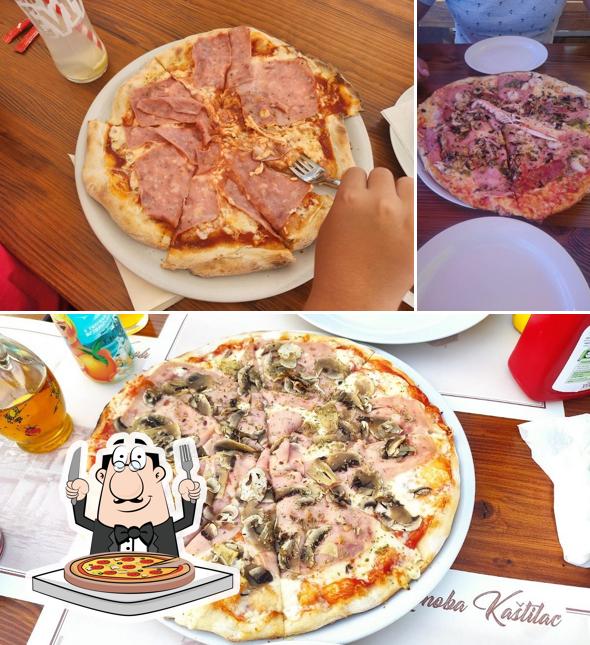 Prenditi tra le svariate varianti di pizza