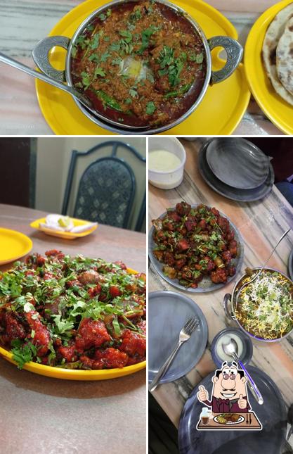 Beef tartare at Hotel Madni Darbar