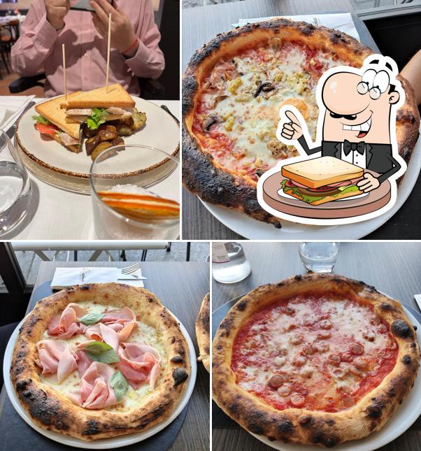 Toast al formaggio al Ristorante Al Parmigiano