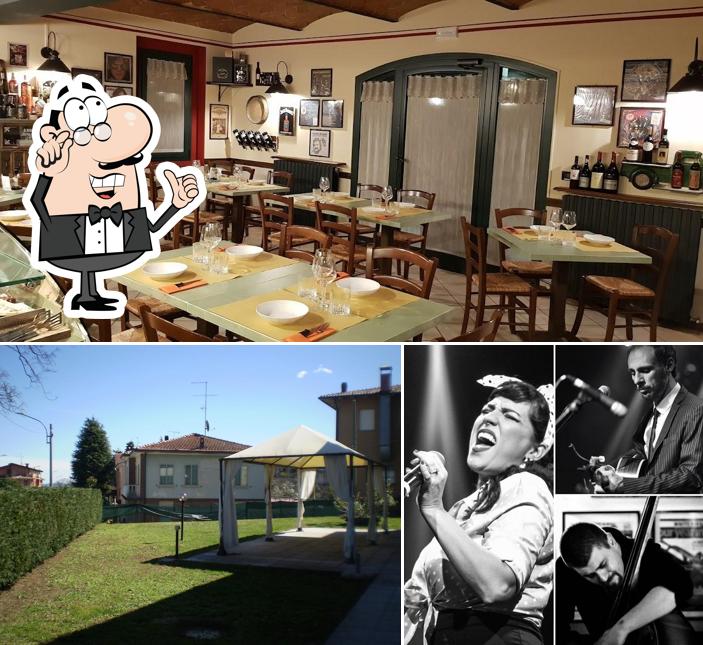 Siediti a un tavolo di Trattoria la Ciuséra