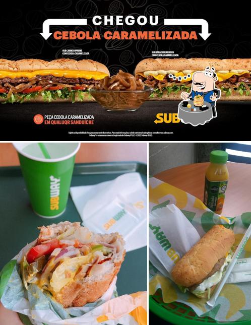 Comida em Subway