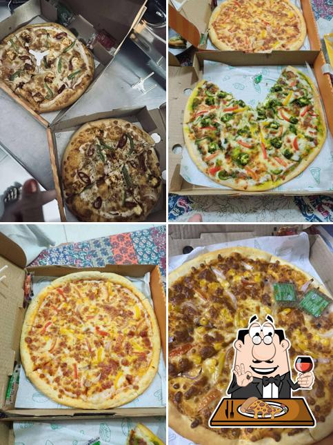 Order different variants of pizza