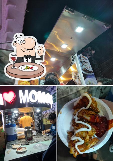 Meals at Wow Momos and rolls