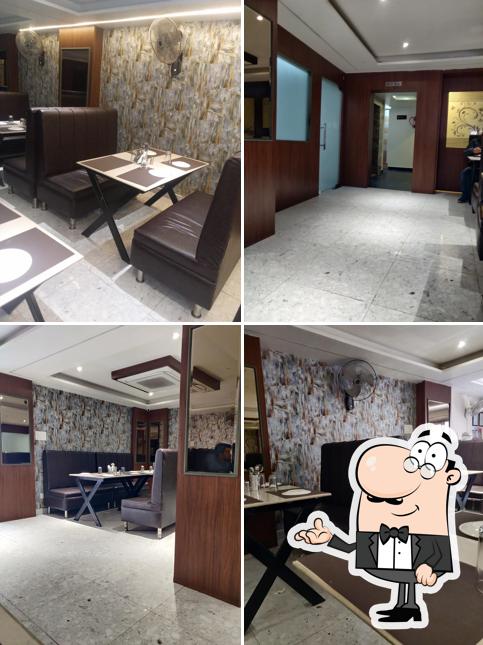 The interior of Annam Restaurant