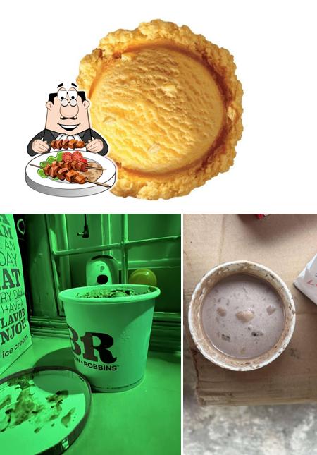 Food at Baskin Robbins - Ice Cream Desserts