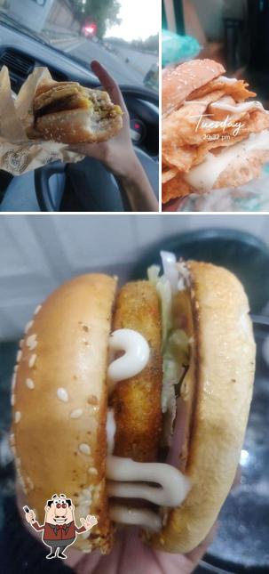 Food at Peaky Burgers