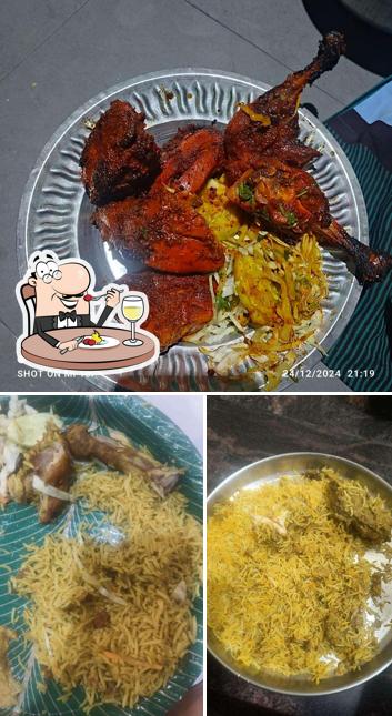 Food at Raydan Multicuisine Restaurant