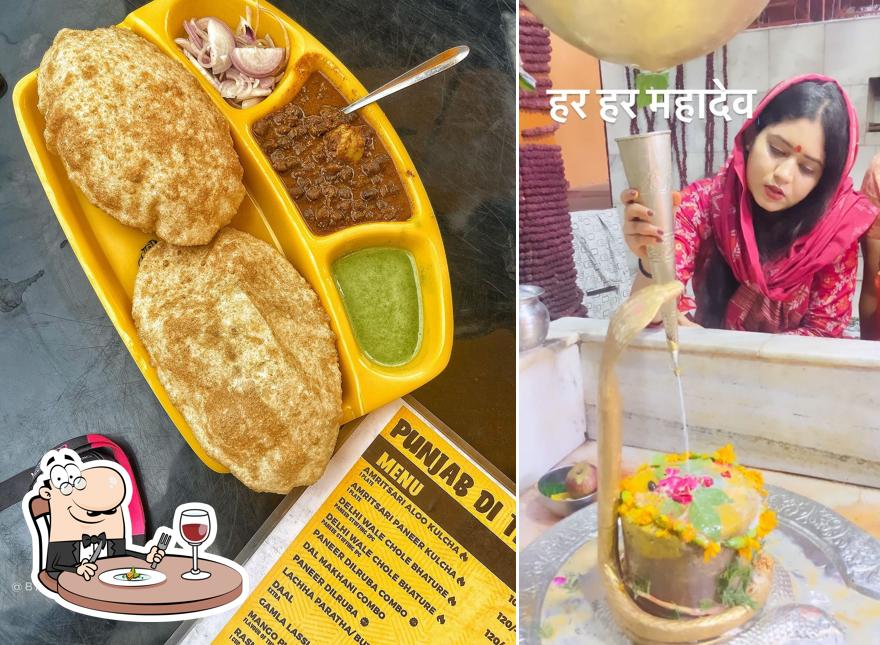Food at Banarasi Chaat Corner