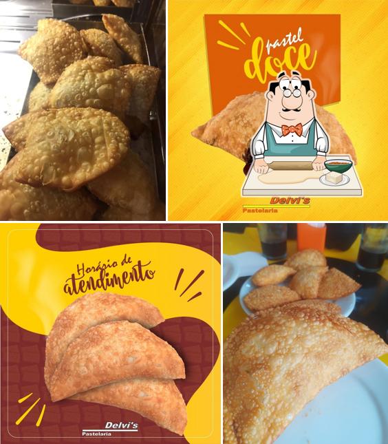 Samosas em Delvi's Pastelaria