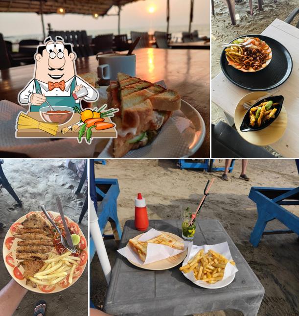 Spaghetti bolognese at Ozran cliff cafe