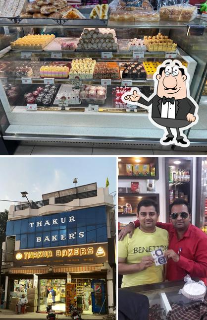 The interior of Thakur Bakers