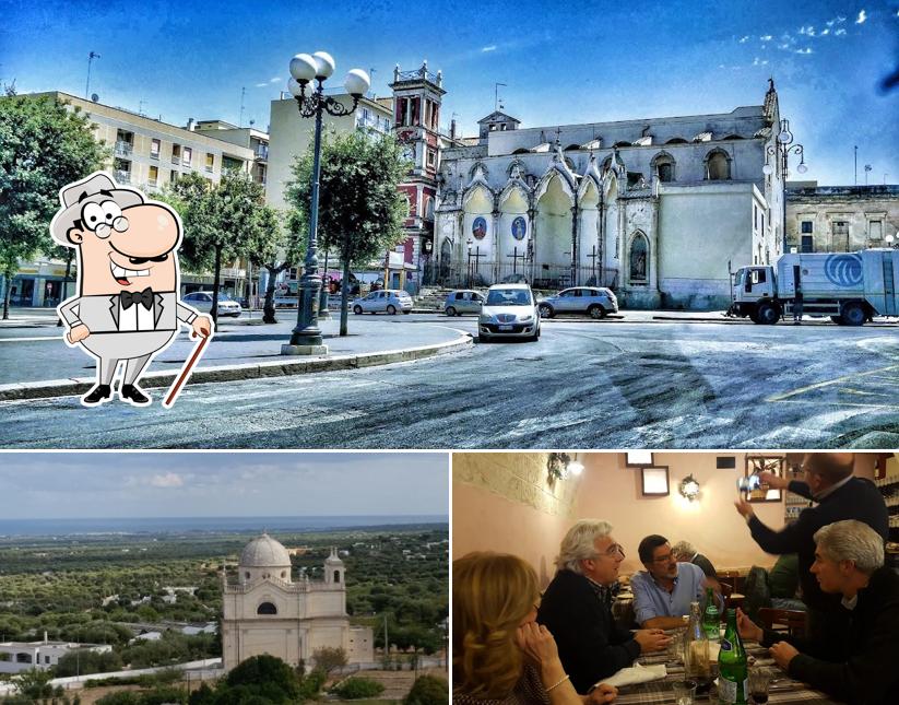 La foto di esterno e bancone da bar da U Nglèsce