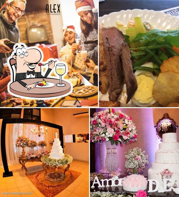 Platos en Alex Restaurante