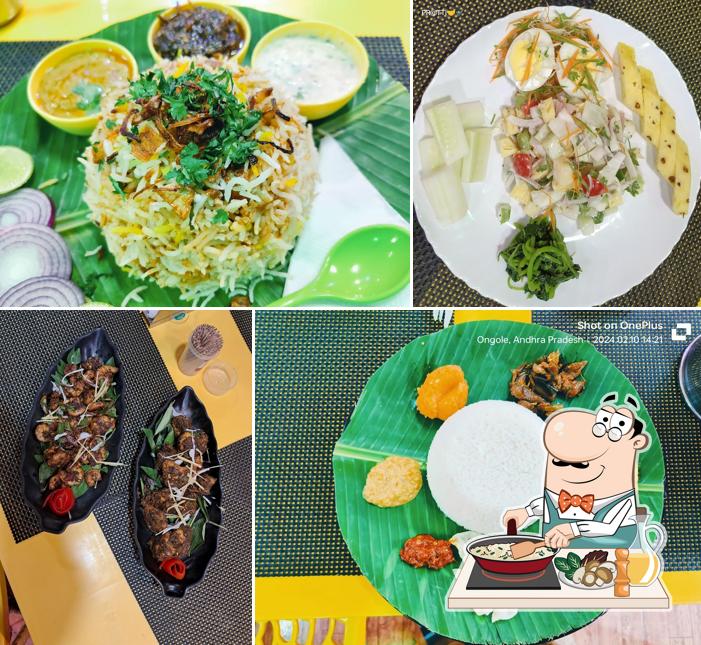 Fried rice at AROMA Global kitchen