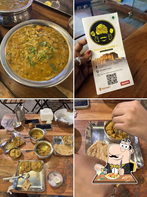 Food at Bluecity Curry’s