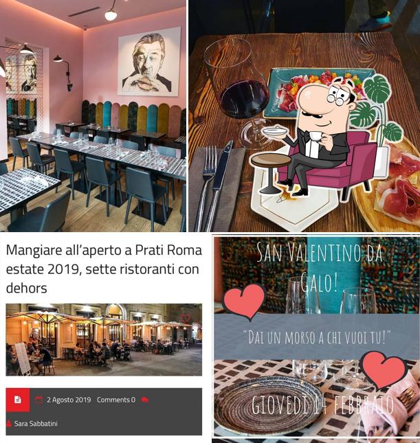 Gli interni di Galo Ristorante