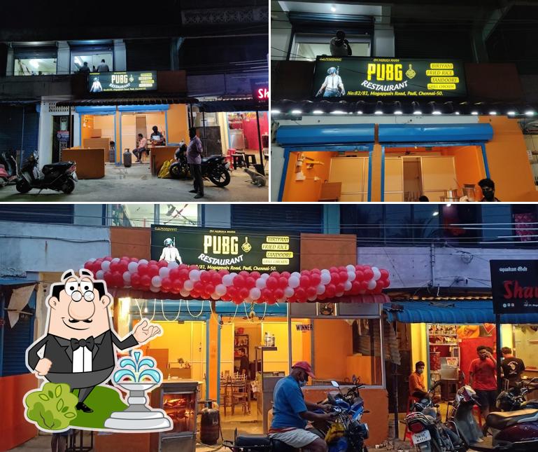 The exterior of PUBG RESTAURANT