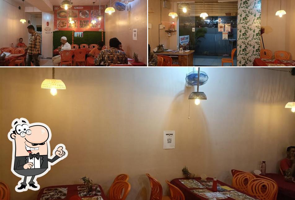 The interior of Friend’s Chinese