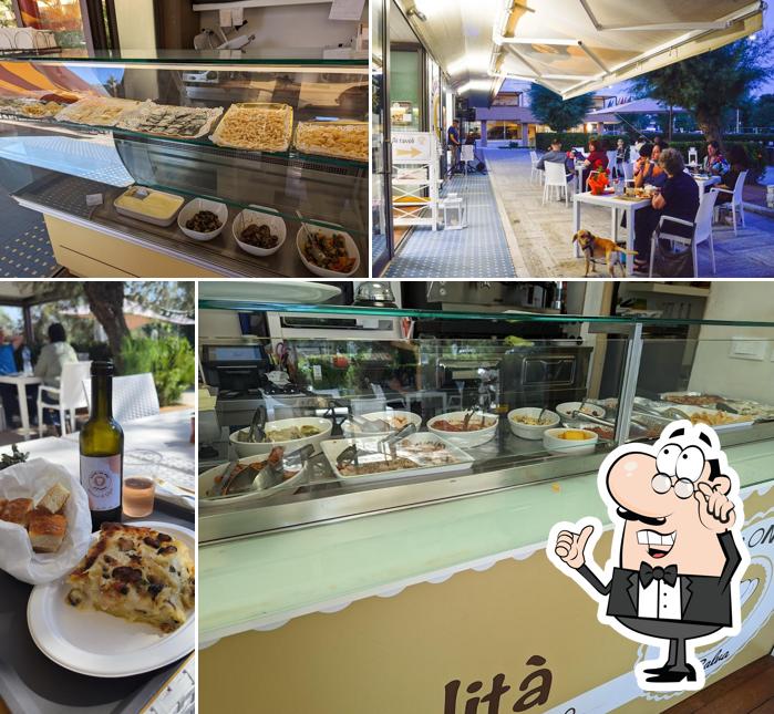 Gli interni di Gastronomia il Primino