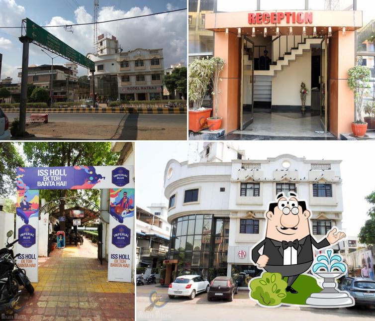 Enjoy the view outside HOTEL NATRAJ