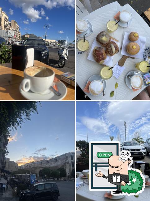 La foto della esterno e cibo di Calandra Aldo