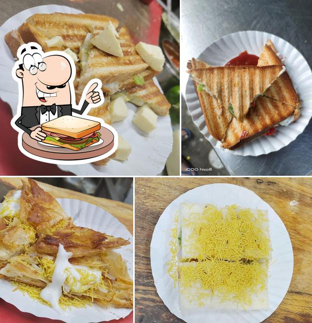 Grilled cheese sandwich at Gupta Chats Center