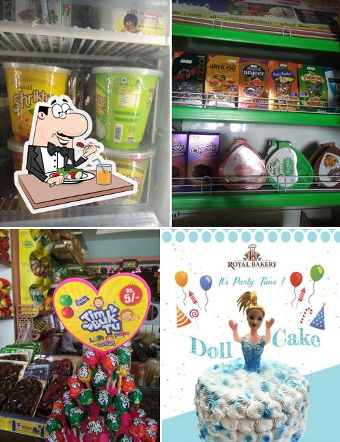 Meals at Royal Bakery Item Shop