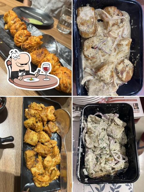 Chicken tikka at Crumbs & cups