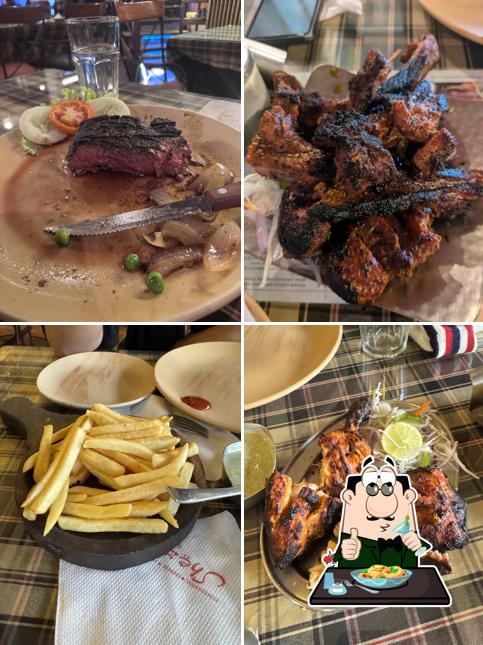 Food at Shezan Restaurant