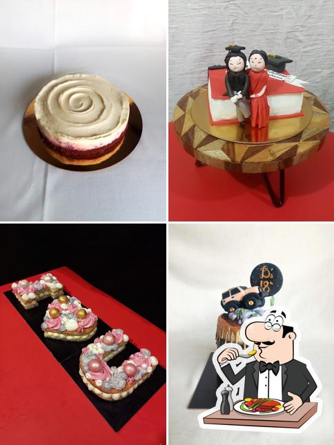 Food at Homespun Cheesecakes