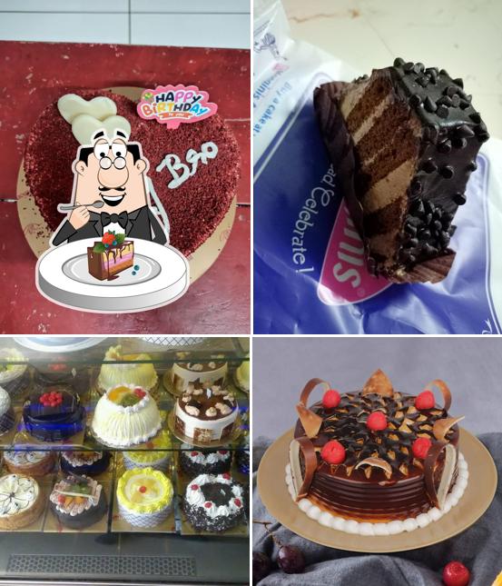Chocolate cake at Monginis Cake Shop