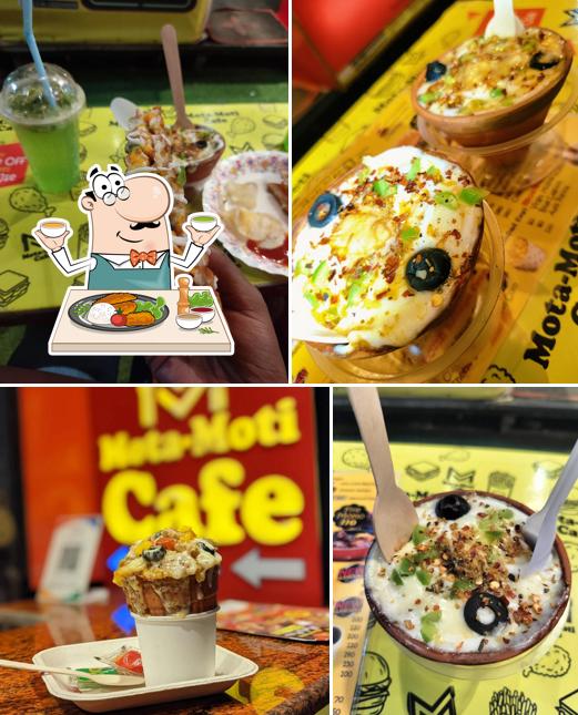 Meals at Mota Moti Cafe