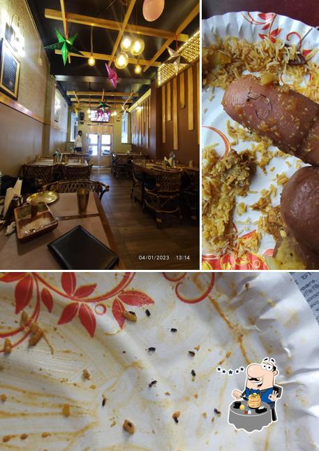 The restaurant's food and interior