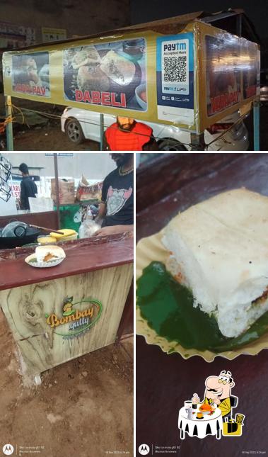 This is the image depicting food and interior at Bombay Gully - Asali Vada Pav