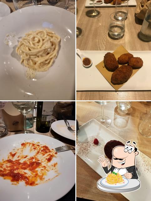 Spaghetti alla carbonara al Simo.Restaurant