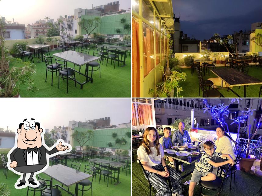 The interior of Trattoria italian restaurant