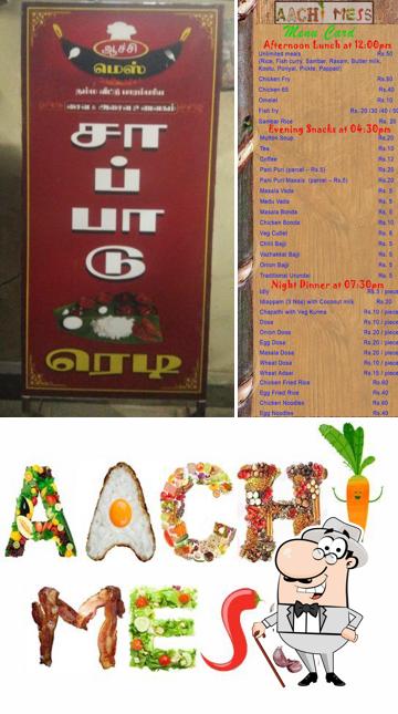 The exterior of Aachi mess