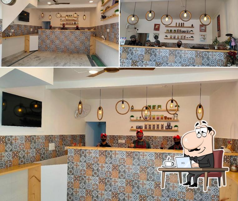 Check out how Aadat Chai Cafe - Lajpat Nagar looks inside