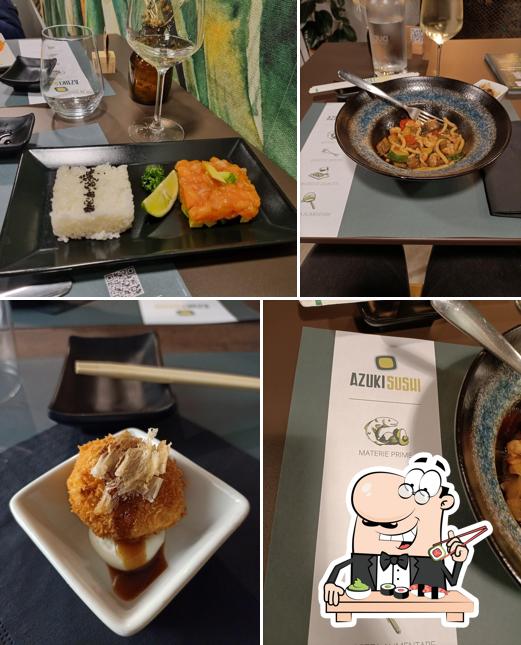 Prova le varie opzioni di sushi