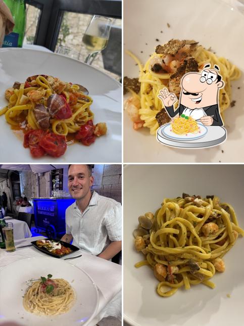 Spaghetti alla carbonara al Allamuraja