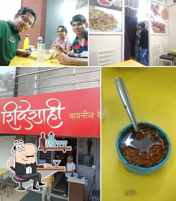 The interior of ShindeShahi Chinese Resto