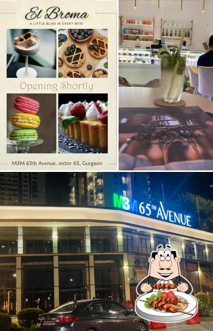 Take a look at the picture showing food and exterior at El Broma Bakery and Cafe
