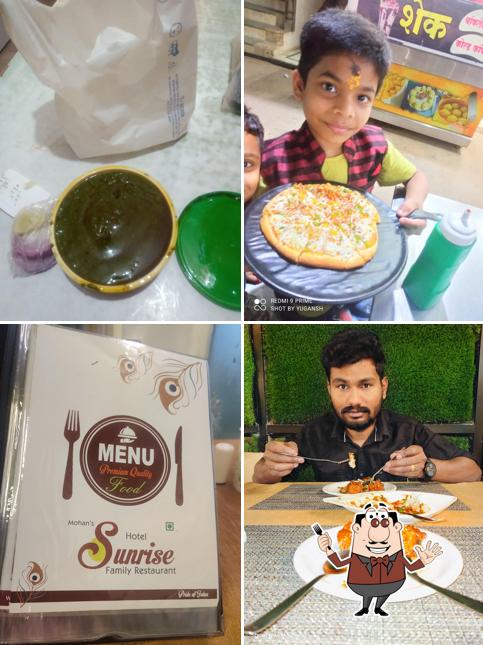 Food at Mohan's sunrise family Restaurant