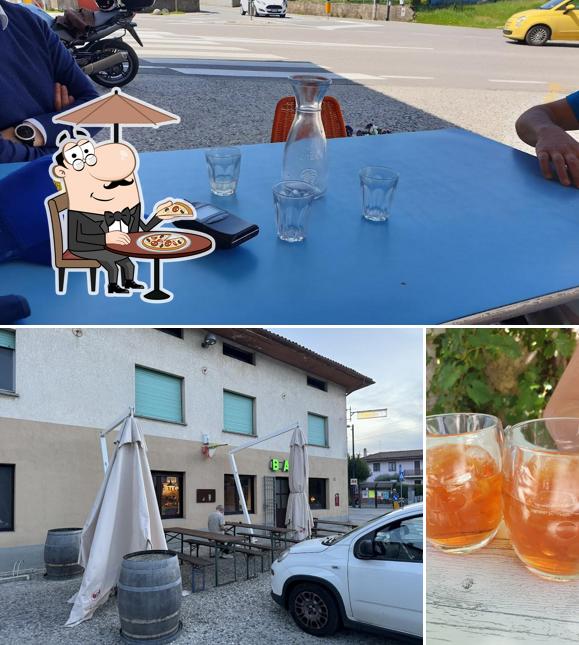 La foto della esterno e birra di Al Cacciatore di Tagli